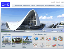 Tablet Screenshot of gmdproje.com